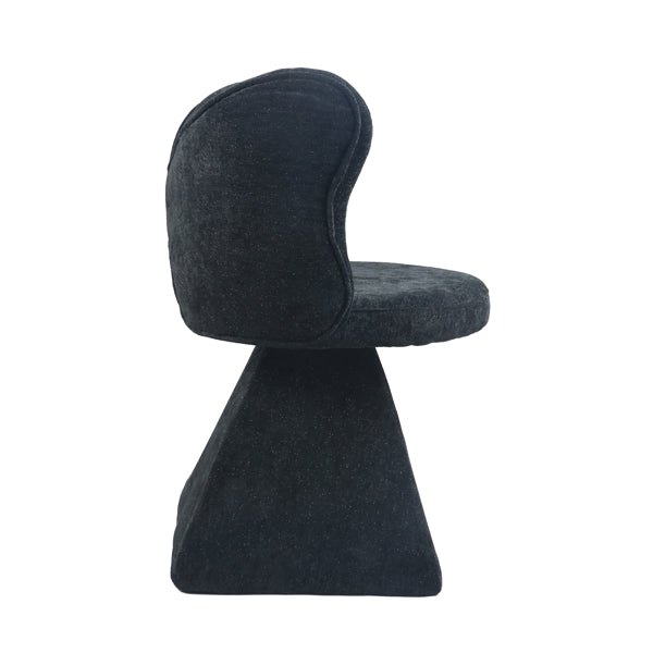 Vanity Chair With Butterfly Back,Swivel Accent Chair Dining Chairs,Makeup Stool For Bedroom Dressing Table,Suitable For Living Room,Dining Room,Study,Recreational Areas Black