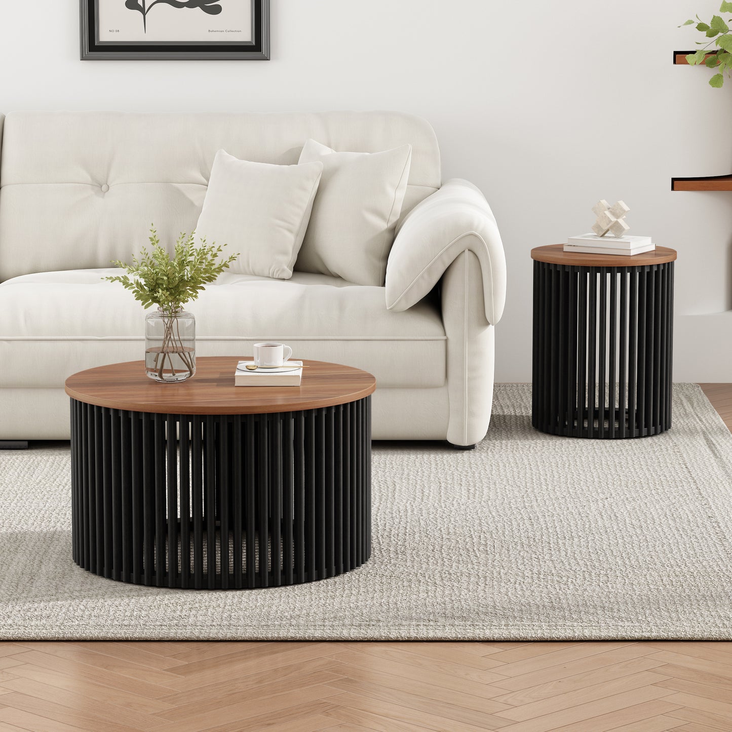 PATIO FURNITURE SETS  ACACIA SOLID WOOD COFFEE TABLE   ACACIA SOLID WOOD SIDE TABLE