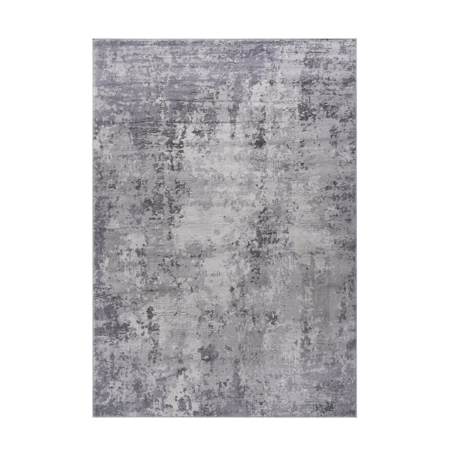 MARFI   2X3 Light Grey  Abstract Doormat Rug