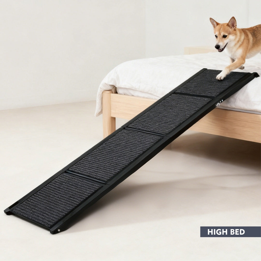 Dog Ramp For Car 71 Long  19.5 Wide Portable Dog Ramps For Large Dogs With Non-Slip Rug Surface Dog Car Ramp For SUV Car  Truck, Folding Dog Ramp Up To 250LBS