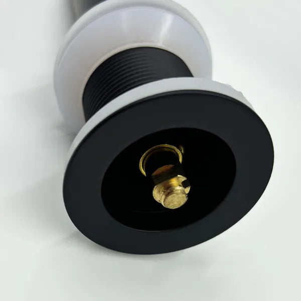 Bathroom Sink Drain Without Overflow, Vessel Sink Lavatory Vanity Pop-Up Drain Stopper, 304 Stainless Steel