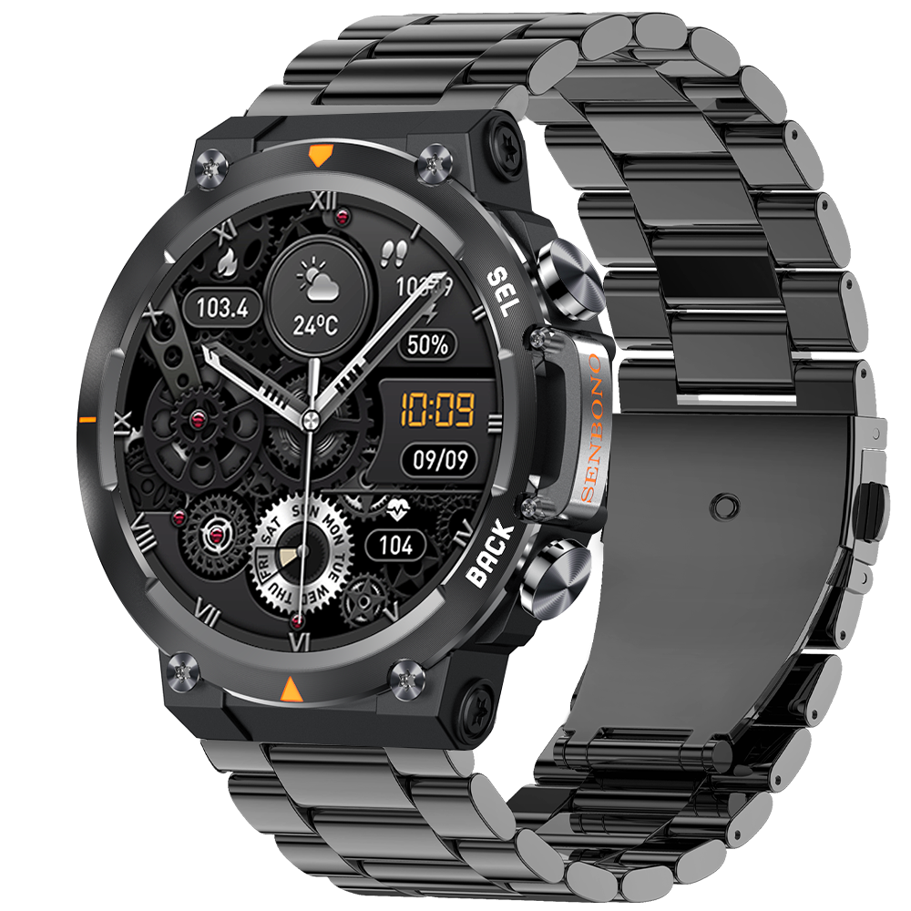 MAX18 Men Smartwatch AMOLED1.43inch Big Screen BT Calls Gesture Control AI Voice Sports Smart Watch Men