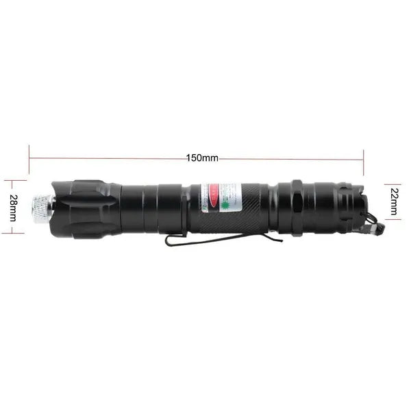 Green Laser Pointer Pen Astronomy Star Visible Beam Lazer&Battery&Charger