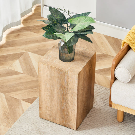 Elevate Your Living Space With This Modern MDF Coffee Table That Showcases Smooth, Light Wood Color Texture Patterns. It Is Characterized By Stylish Design.12x12x19.6,W1151P188001