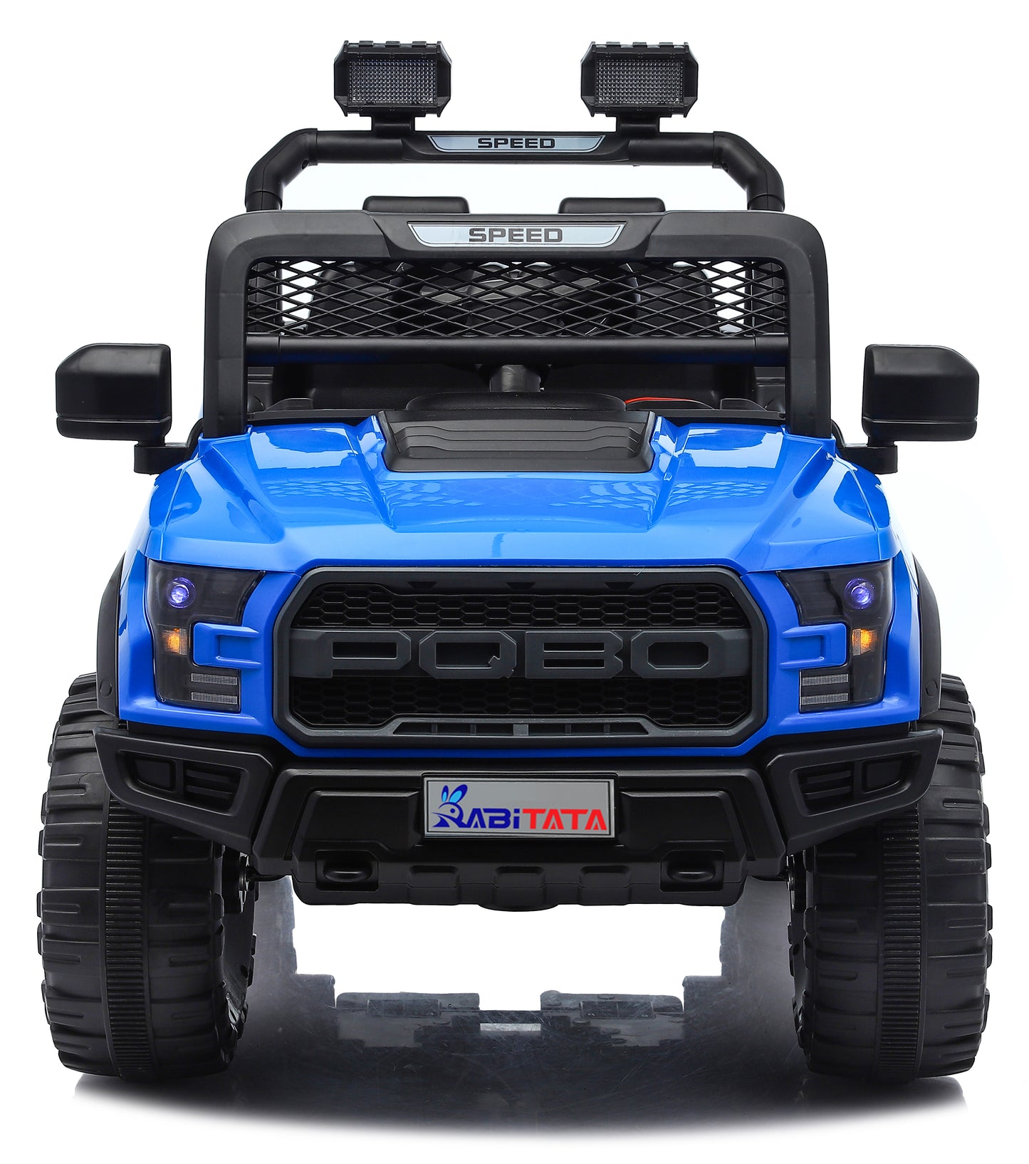Kids Electric Ride On Car, 12V 2 Motors Off Road Toy Car With 2.4G Remote Control, LED Lights, Music Player, Swing Function, 4 Wheel Shock Absorption For 3-8 Year Old Boys Girls