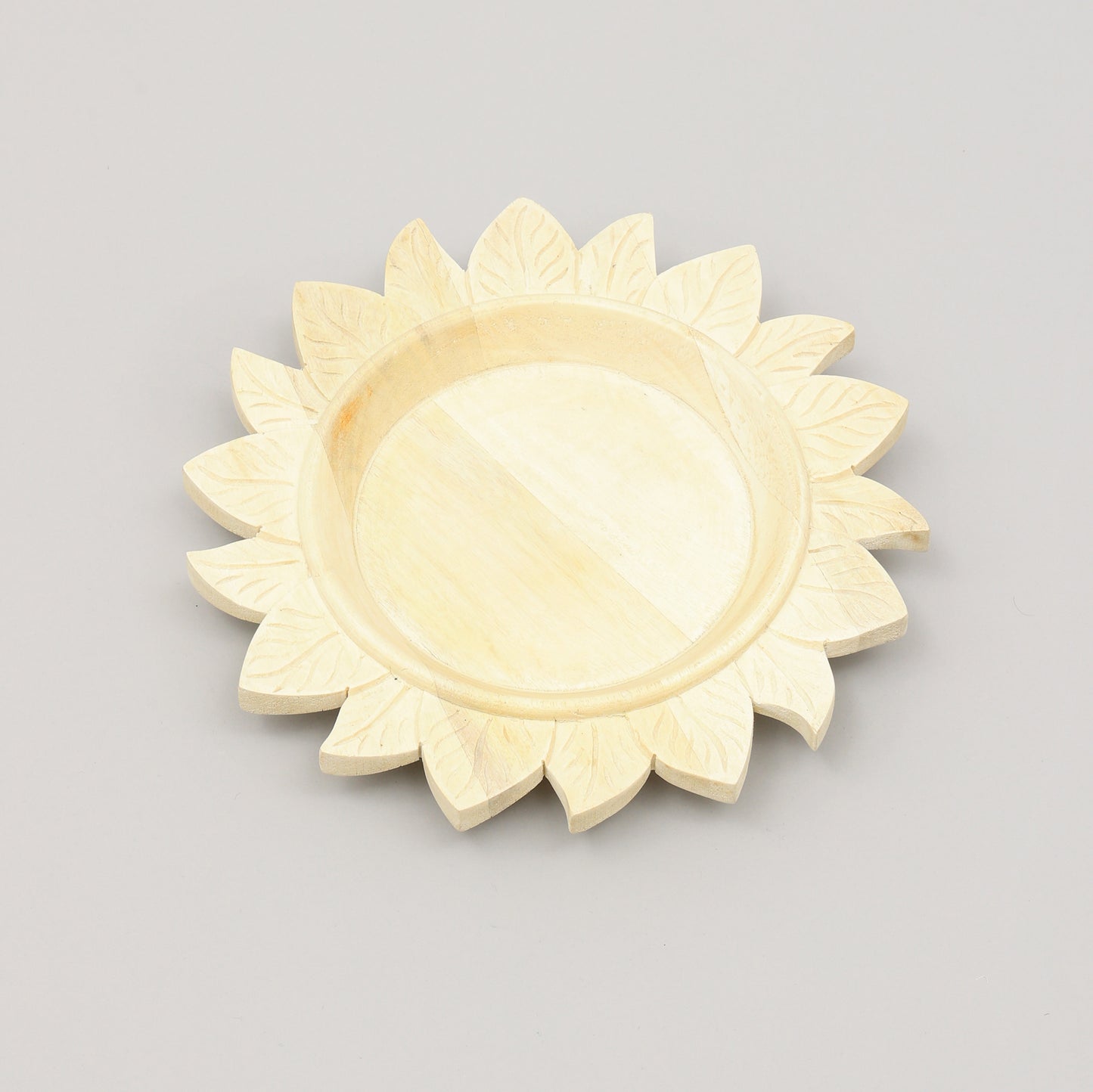 Handcrafted 13  Wood Charger Plate Wooden Dinning Placemat Artisan Wood Tableware
