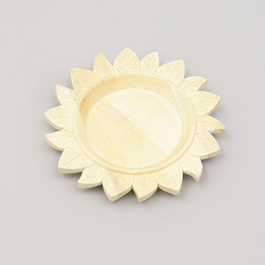 Handcrafted 13  Wood Charger Plate Wooden Dinning Placemat Artisan Wood Tableware