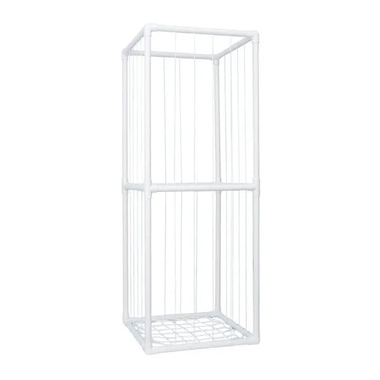 Stuffed Animal Storage PVC Plush Organizer Shelf Plush Stuffed Animal Holder Standing Kids Toy Storage Cage