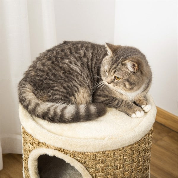 Wooden Cat House Cat Trees Cat Climbing Tower
