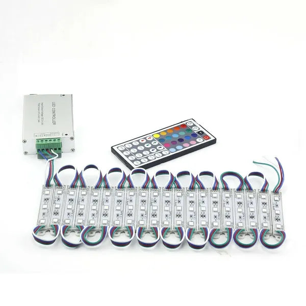 Super Bright IP65 Waterproof 5050 SMD Module Light Sign Strip Lamp DC 12V With Controller