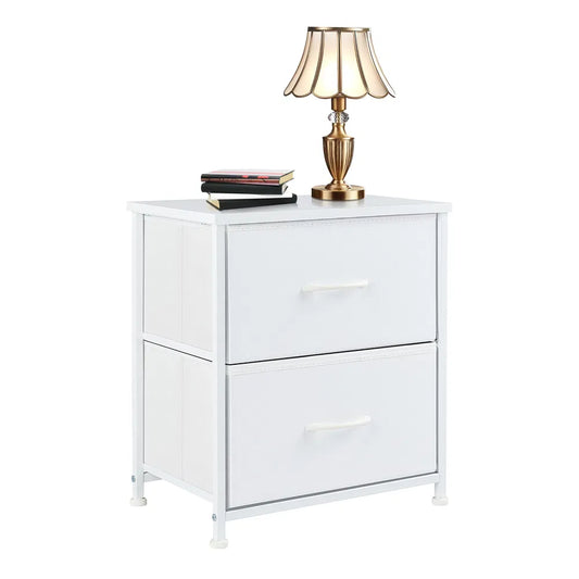 Living Room Cabinet Layers Set Of 2 Fabric Drawers Beside Nightstand Table Closet Chest Clothes Display Cabinet Of Furniture