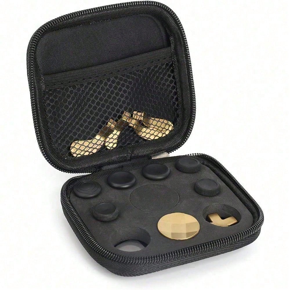 Elite 13 In 1 Metal Thumb Sticks Series, 2 Controller Accessory Sets, Gaming Accessory Replacement With Metal Mod 6 Swap Joysticks, 4 Paddles, 2 D Pads, 1 Tool