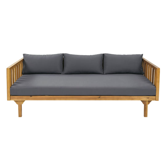 PATIO FURNITRE SETS  CLAREMONT 3 SEATER DAYBED   ACACIA WOOD TABLE