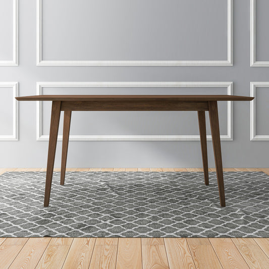 Levi Modern Style Solid Wood Rectangular Dining Kitchen Table