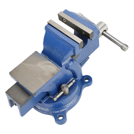 Bench Vise 3 Inch 360 Degree Swivel Base Secure Grip Carbon Steel Cast Iron Workbench Clamp Tool