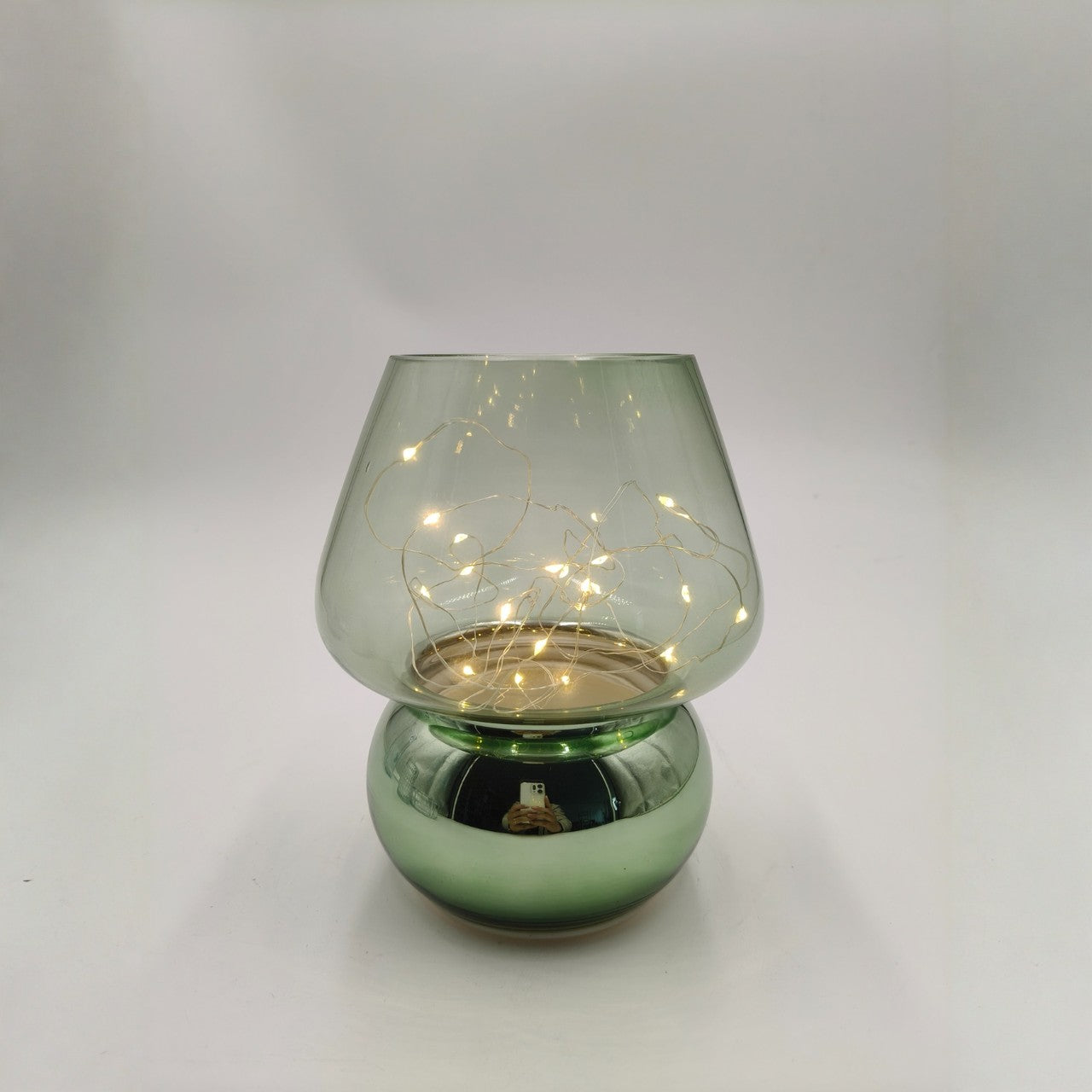 Glass Mushroom Battery-Powered Lamp -Cute Mushroom Shape, Compact Portable Without Restraints, Adding Warmth To Any Corner Battery Not Included