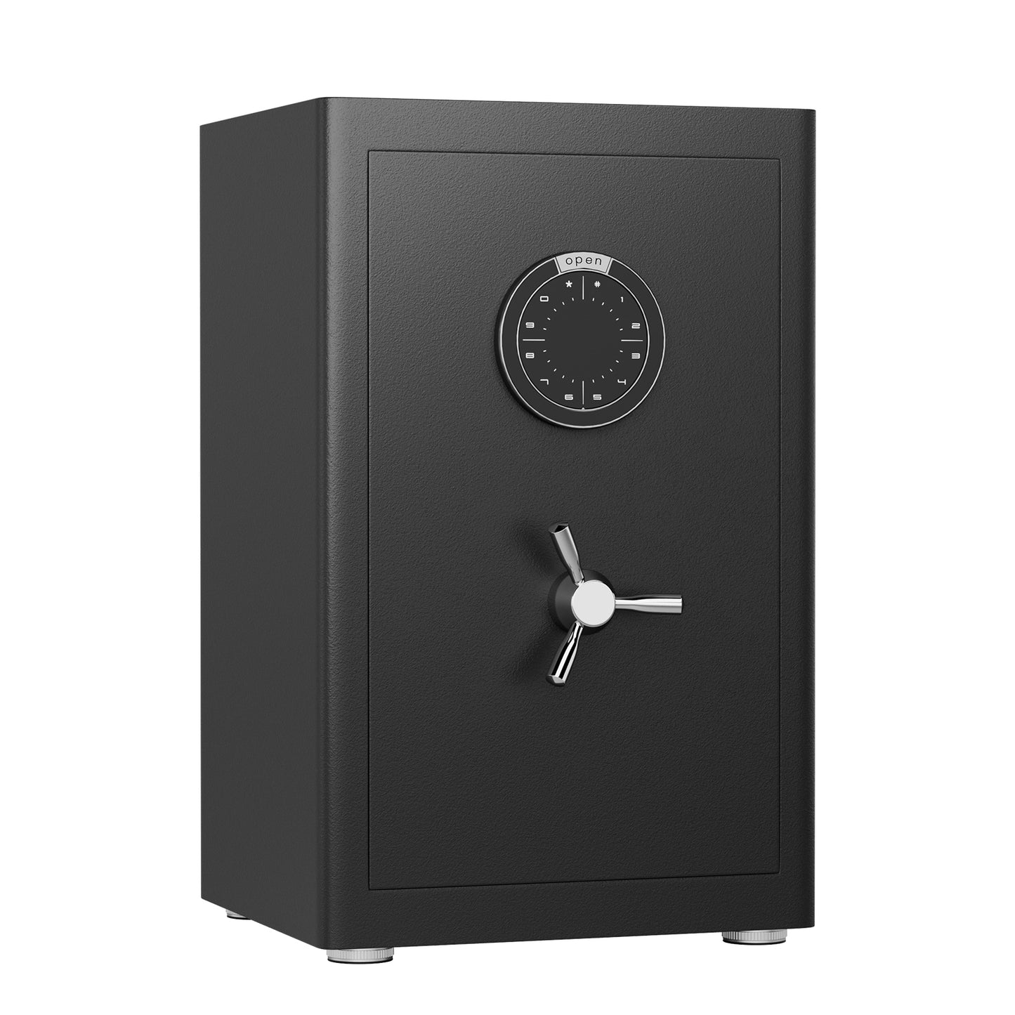 2.8 Cu Ft Steel Safe With Removable Shelf & Jewelry Box, Digital Keypad Security Safe With 10mm Thick Door & 28mm Locking Bolts, Dual Alarm & Silent Mode For Home Office Hotel