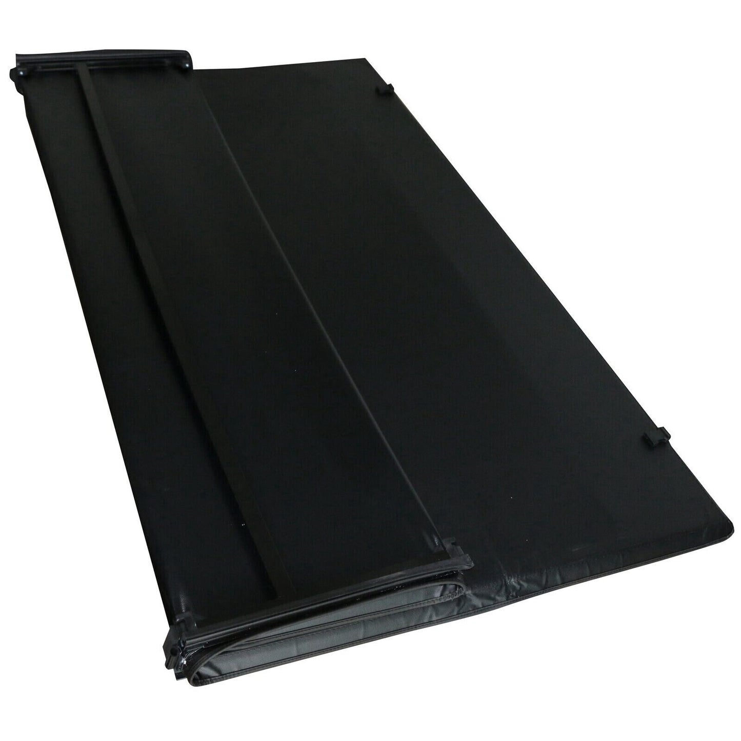 2 Sets Of - 4-FOLD 5.5' Soft Tonneau Cover For F150 15-22 Ford F-150 F150 Truck 5.5FT--VX-A001-225397