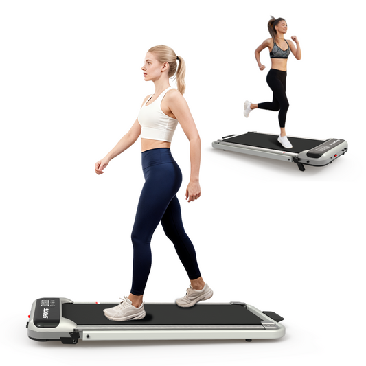 3 In 1 Under Desk Treadmill With Incline,Foldable Treadmills For Home, Walking Pad With Handle Bar For Walking And Jogging, With Remote Control & LED Display