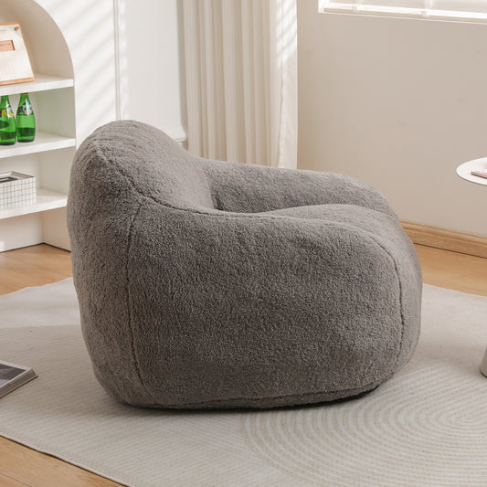Bean Bag Chair ,Bean Bag Sofa For Adults Comfy Beanbag Giant Bean Bag Chair With Spacious Design Bean Bag Couch With Armrest Large Bean Bag Chair With Memory Foam Filler For Living Room Bedroom