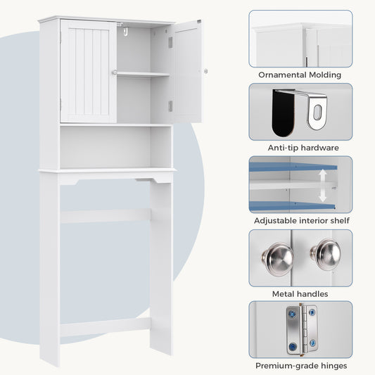 Drawer-equipped Toilet Above Storage Rack, Bathroom Toilet And Towel Storage Rack, Standalone Toilet Stand