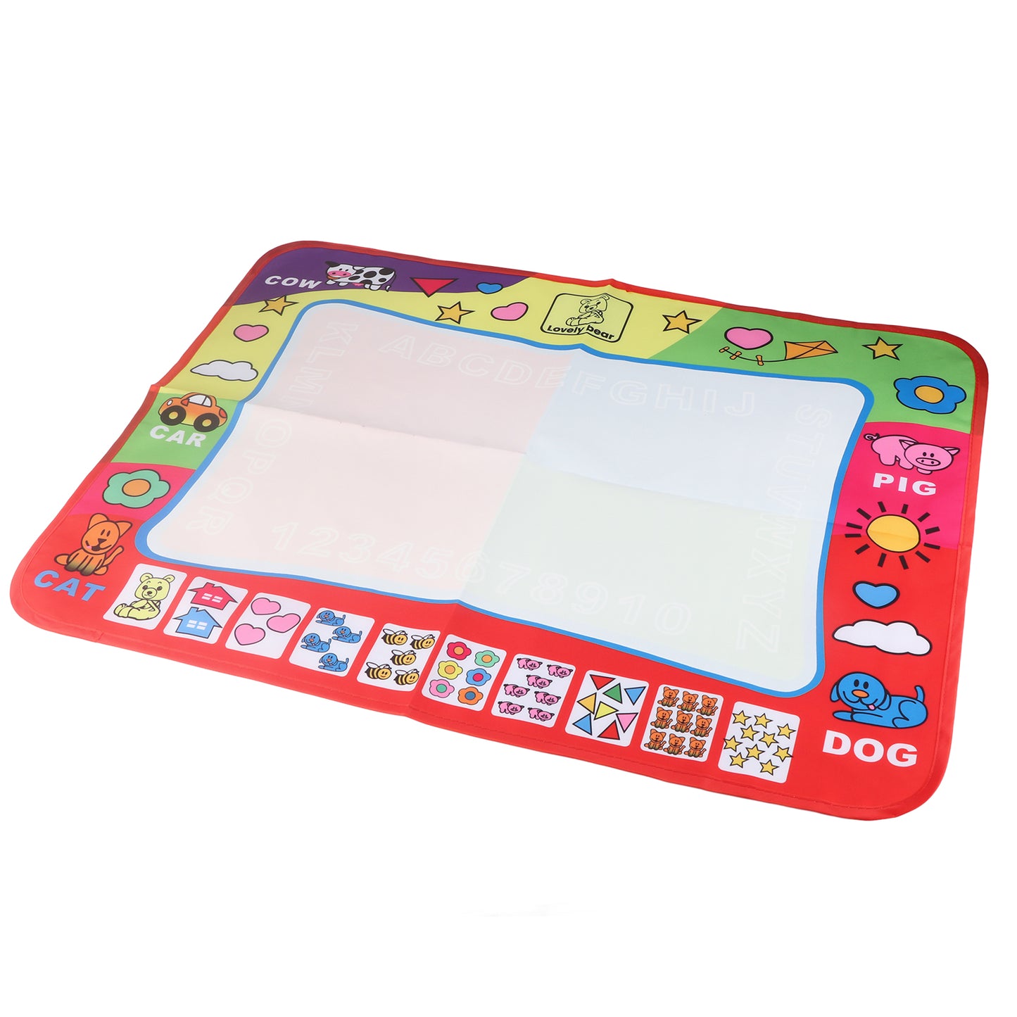 Water Painting Draw Writing Mat Kid Developmental Doodle Board Toy With Pen