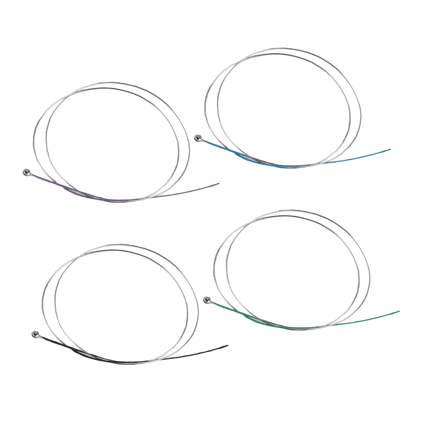 Full Set High Quality Violin Strings Size 4/4 & 3/4 Violin Strings Steel Strings G D A And E Strings