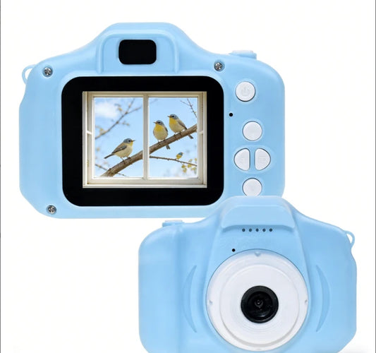 Kids Digital Camera - 1080P HD Video Camera For Toddlers, Rechargeable, Shockproof, Perfect Birthday Gift For Boys & Girls