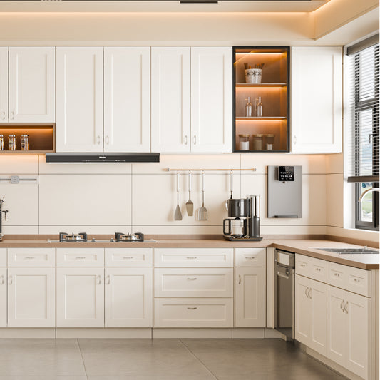 White Shaker Solid Wood Wall Cabinet With Soft-Close Doors, Adjustable Shelves - 24  Double Door Storage For Kitchen, Bathroom, Laundry, Garage  Easy Assembly, 24 W X 12 D X 30 H