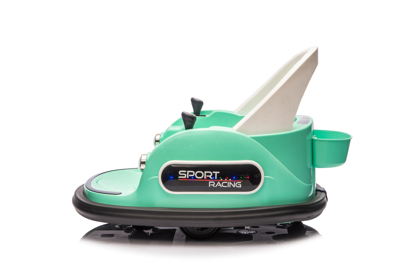 12V Ride On Bumper Car For Kids,electric Car For Kids,1.5-5 Years Old,W Remote Control, LED Lights, Bluetooth  360 Degree Spin, Vehicle Body With Anti-collision Padding Five-point Safety Belt,2wd