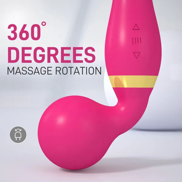 Multispeed Vibrating Rechargeable Magic Massager Wand Personal Full Body Therapy