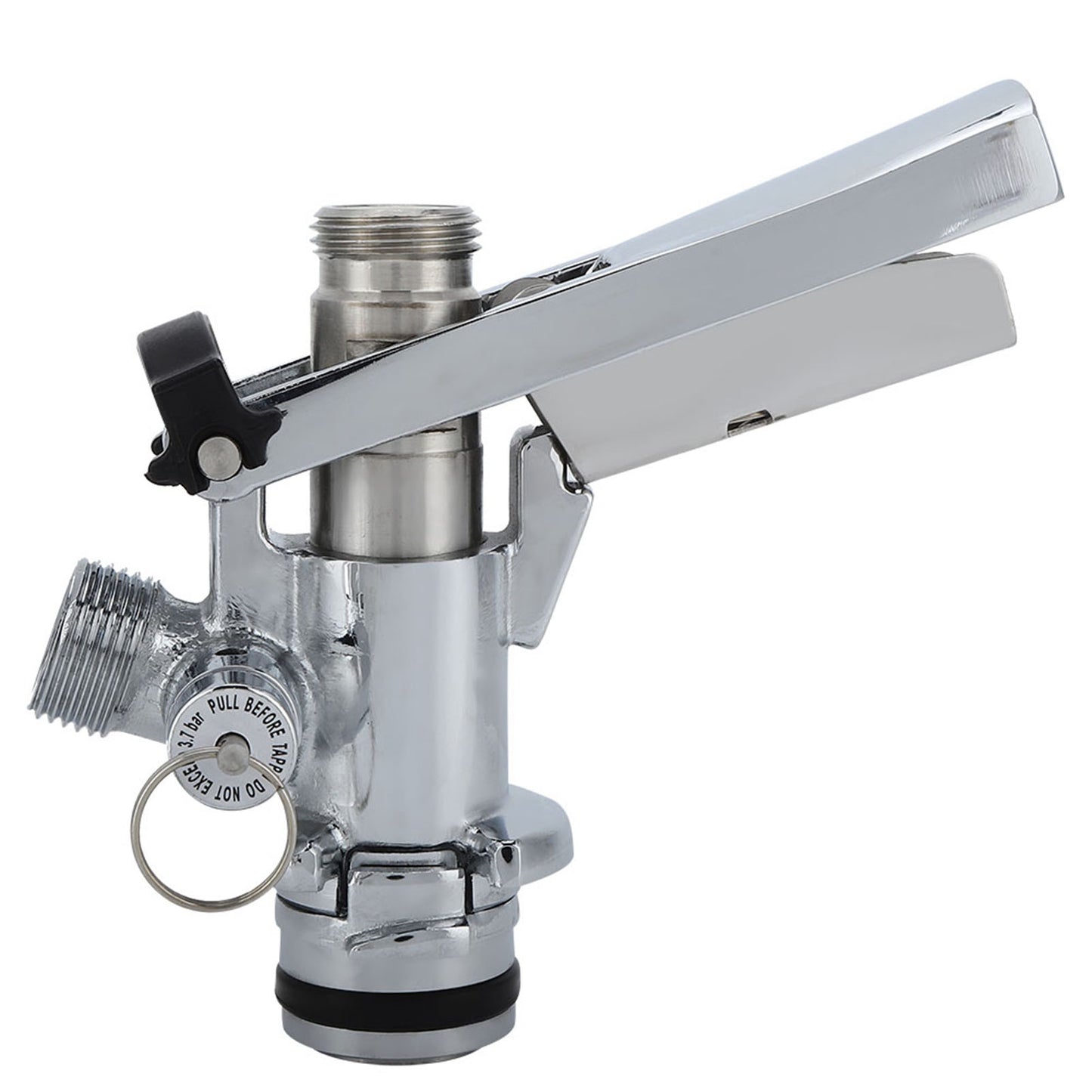 G5/8 U Type Stainless Steel Beer Keg Coupler Dispenser Accessory For Home Bar Restaurant