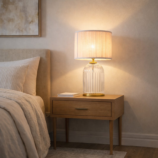 Bedroom Table Lamp Nordic Home Creative Romantic Warm Solid Wood Study Room Eye Protection Desk Bedside Lamp LED Nebulis Table Lamp Gold - Clear And Pink 110-120V