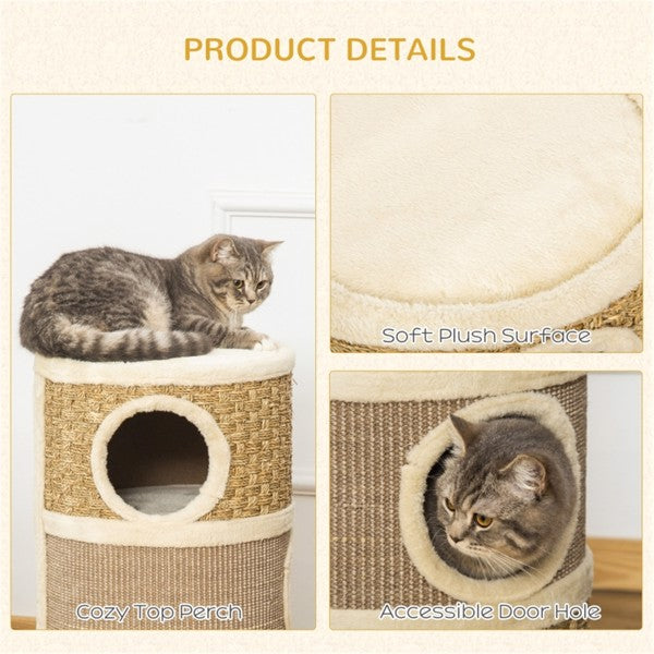 Wooden Cat House Cat Trees Cat Climbing Tower