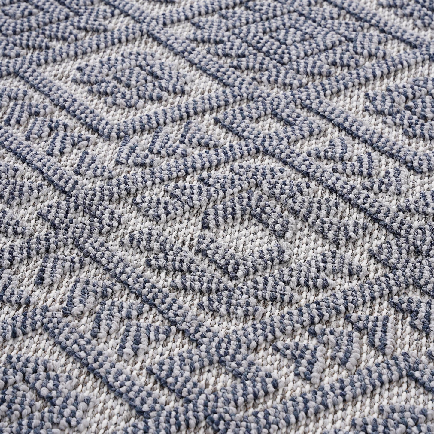 Guros C Ollection 5X7 White  Gray  Traditional Indoor  Outdoor Area Rug