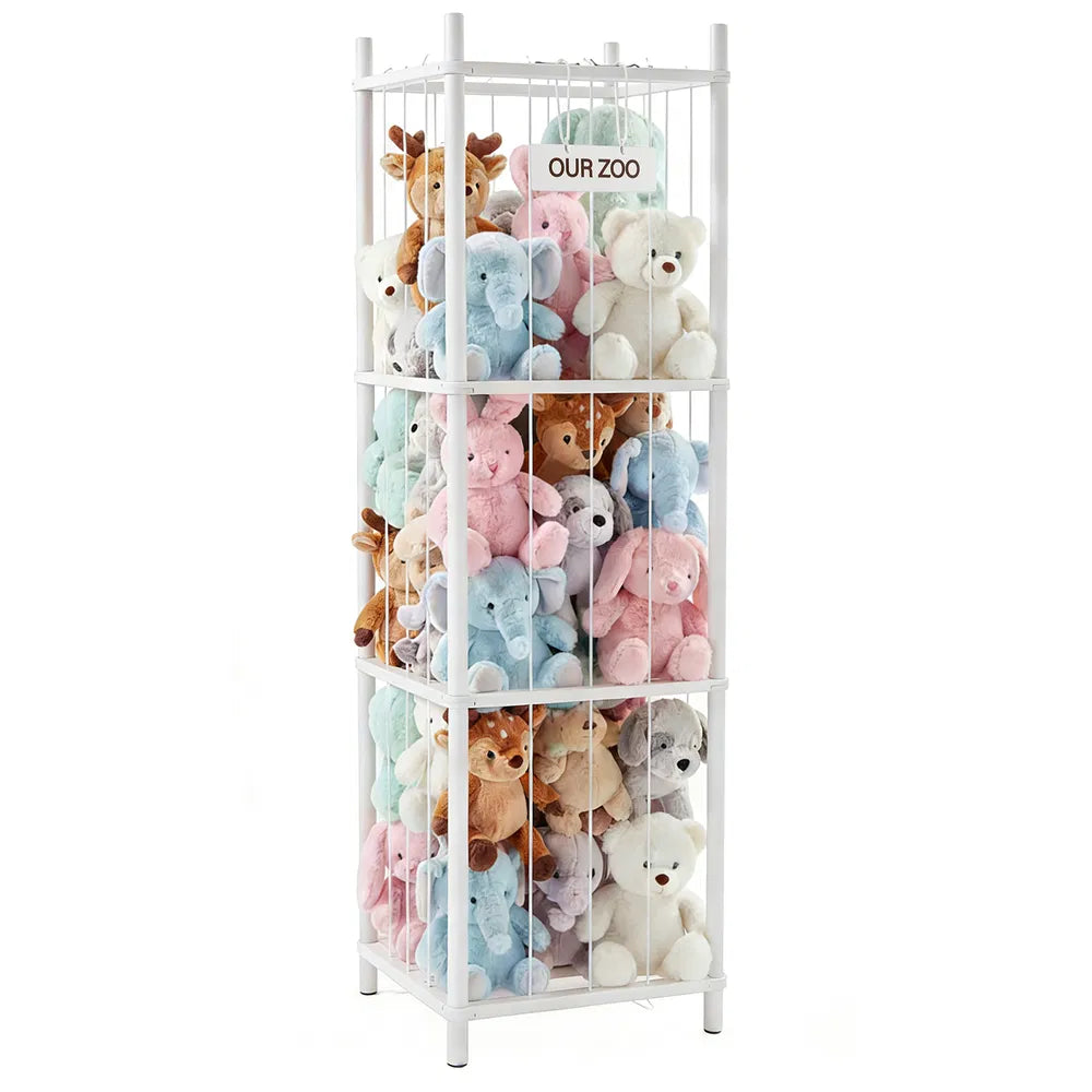 Wooden Toy Storage Rack, Suitable For Saving Space In Children's Rooms, Bedrooms, Baby Rooms And Children's Activity Rooms.