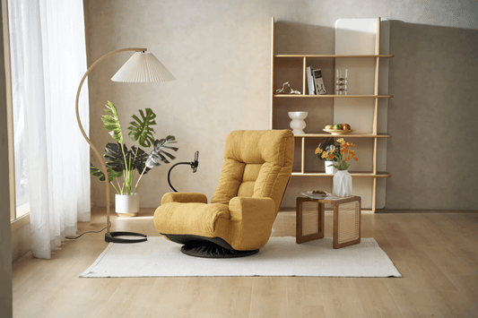 Adjustable Head And Waist, Game Chair, Lounge Chair In The Living Room, 360 Degree Rotatable Sofa Chair,Rotatable Seat Leisure Chair Deck Chair