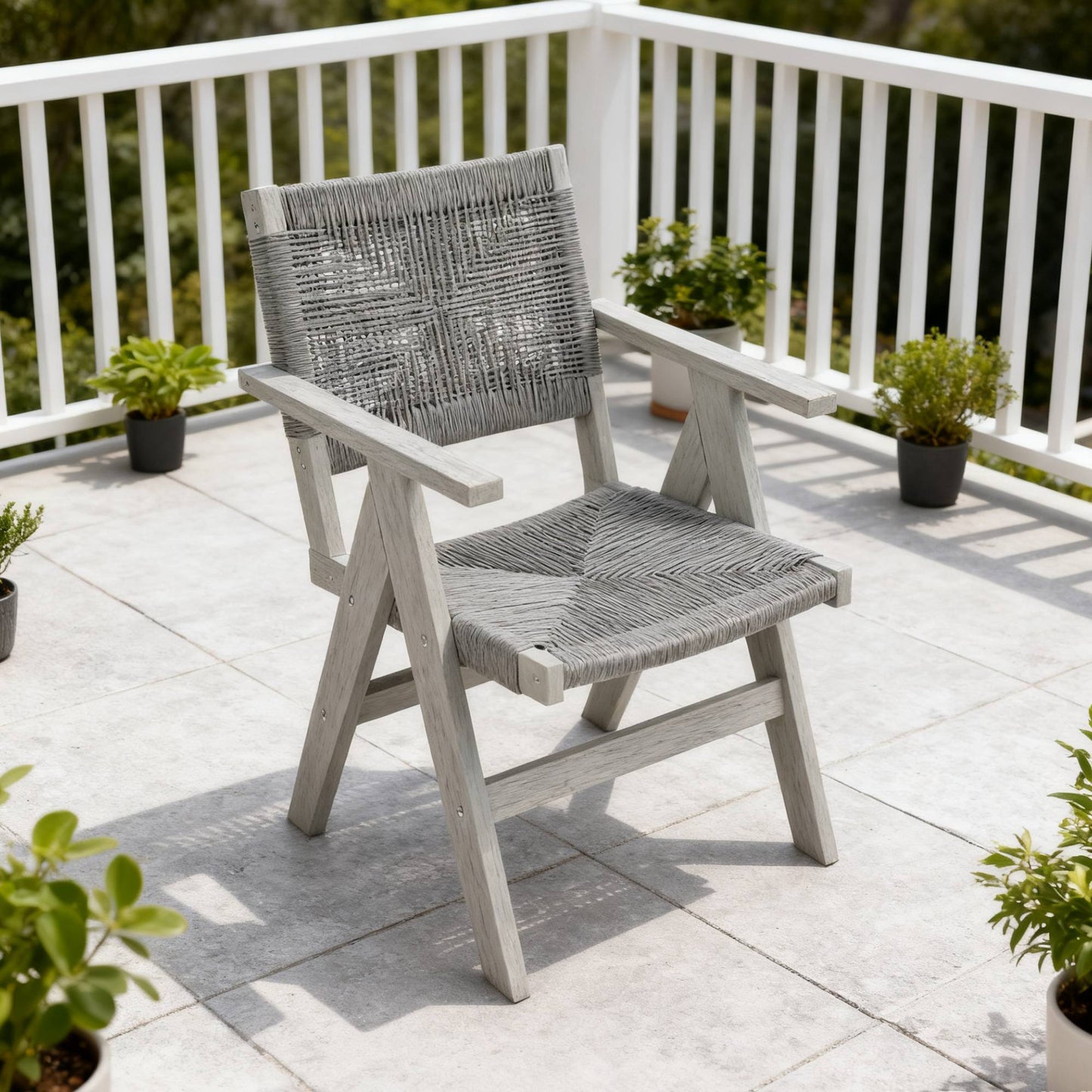 HIPS All-Season Dining Chair Suitable For Garden Dinners & Versatile Outdoor Eating Spaces