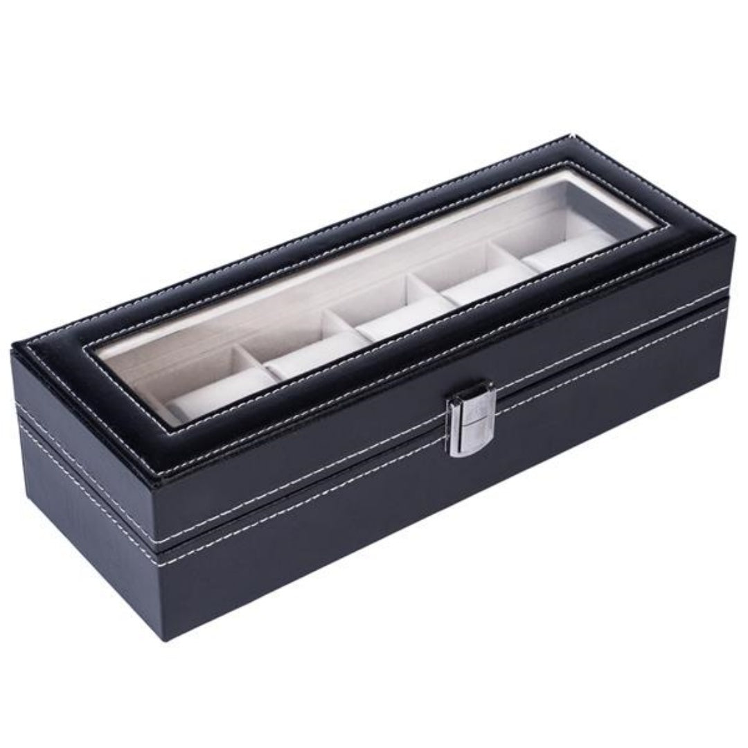 6-position Watch Storage Box