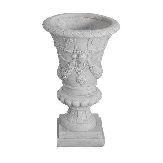 MGO Garden Urn, Light Grey, 23.75 H