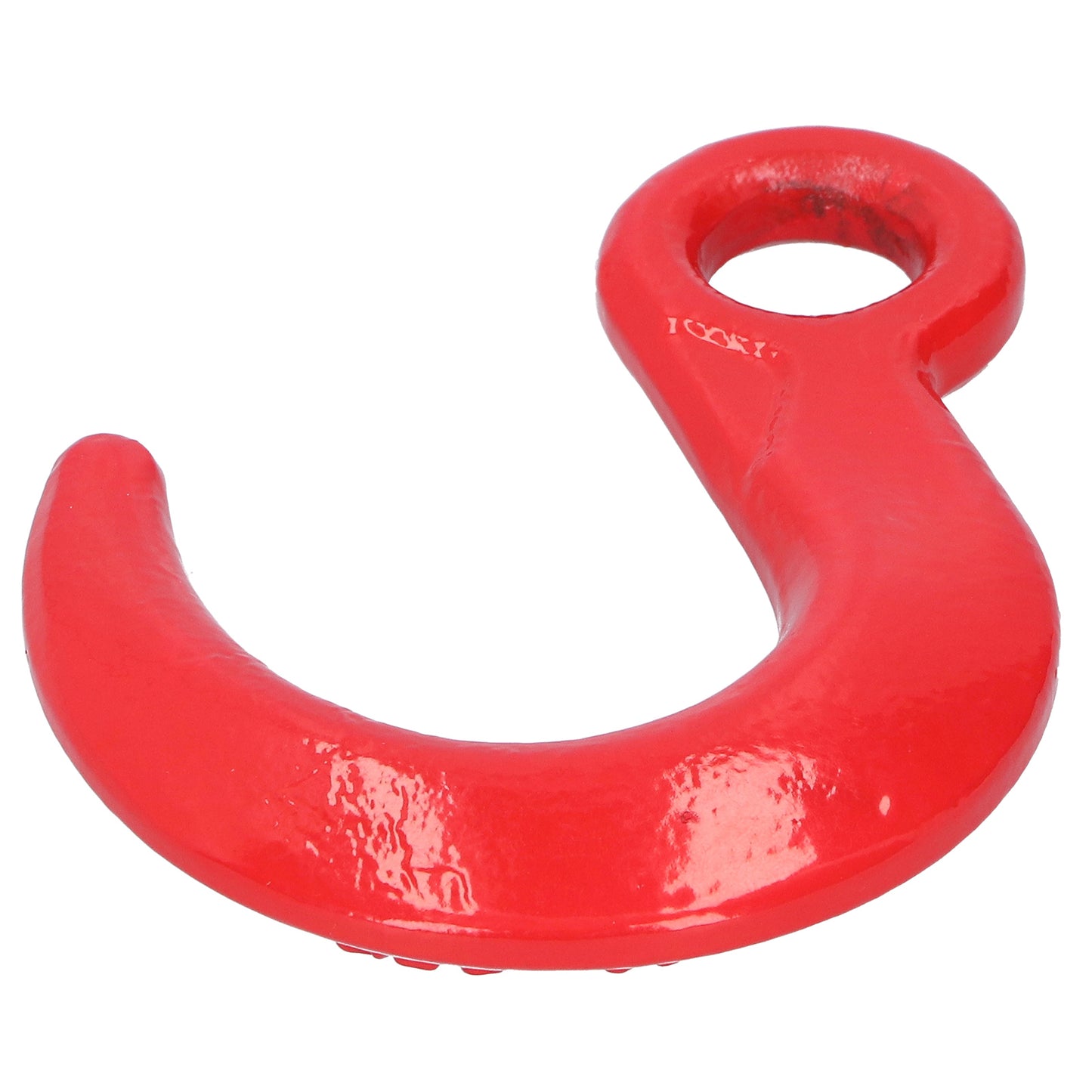 6500lb Lifting Hook Large Opening Alloy Steel Crane Hoist Hook For Construction Engineering