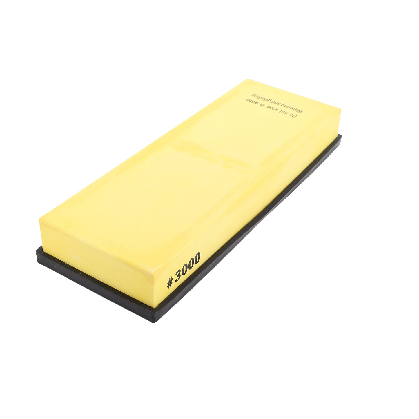 Sharpening Stone Yellow 3000 Grit Professional Whetstone With Anti Slip Base For Kitchen Cutters Scissors