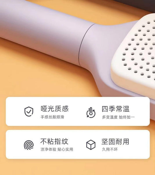 Best-selling Extendable Rotating Comb, One-touch Hair Removal Anti-tangling Anti-static Multi-functional Portable Home Comb,Self-pickup Only