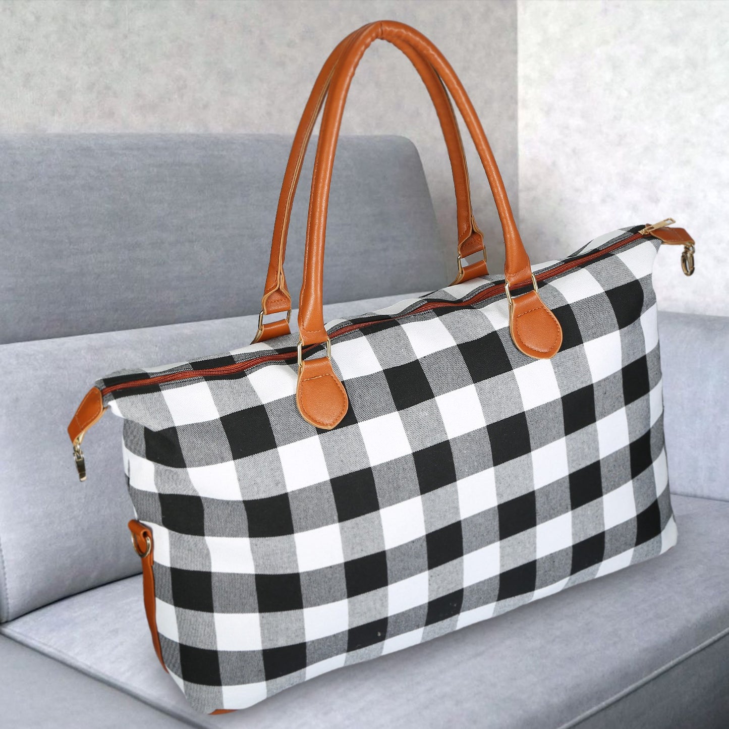1Pc Women Duffle Bag Travel Luggage Bags Weekend Overnight Bag Tote Bags Shoulder Handle Bags Portable Diaper Bag