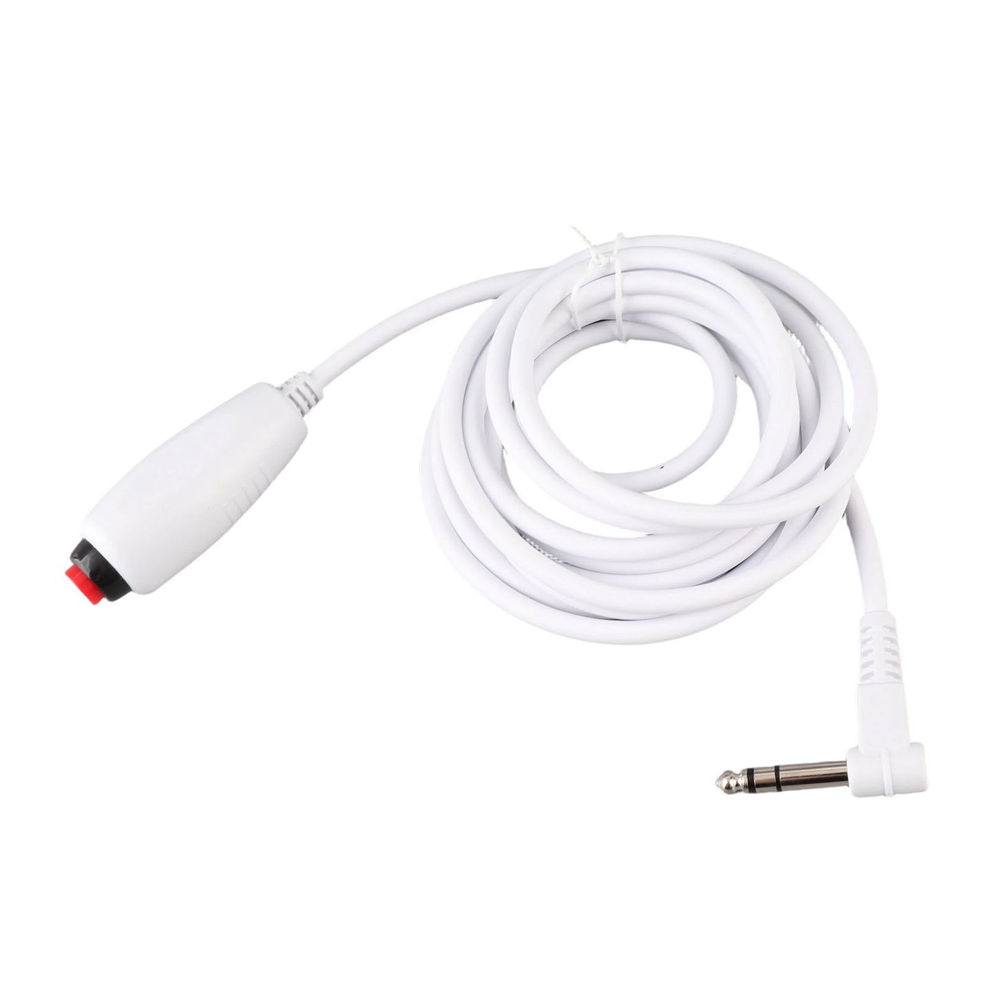 Push Button Cord Universal 6.35mm Interface Replacement Nurse Call Cord With Clip For Nurse Station 9.8ft