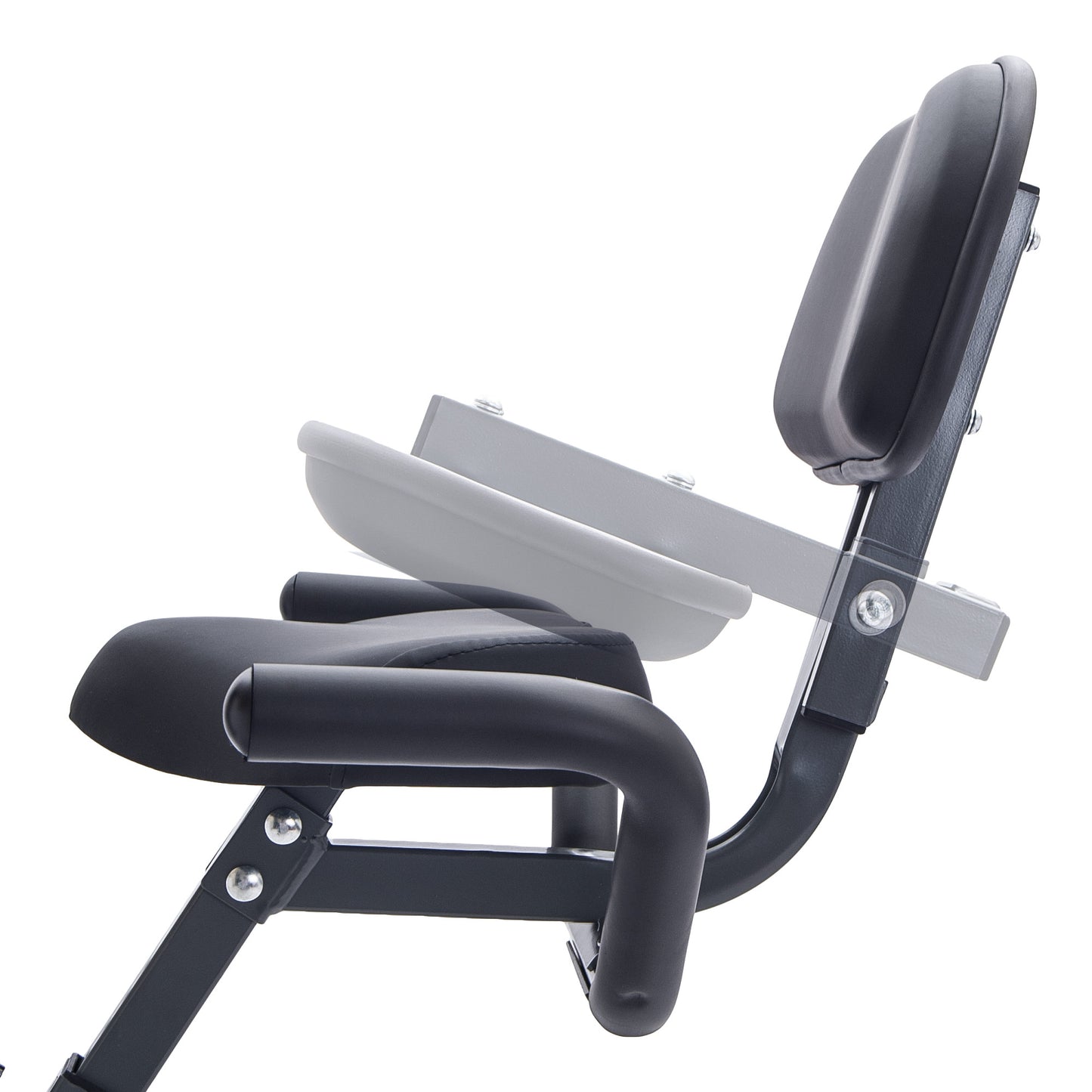 Folding Exercise Bike, Fitness Upright And Recumbent X-Bike With 16-Level Adjustable Resistance, Arm Bands And Backrest