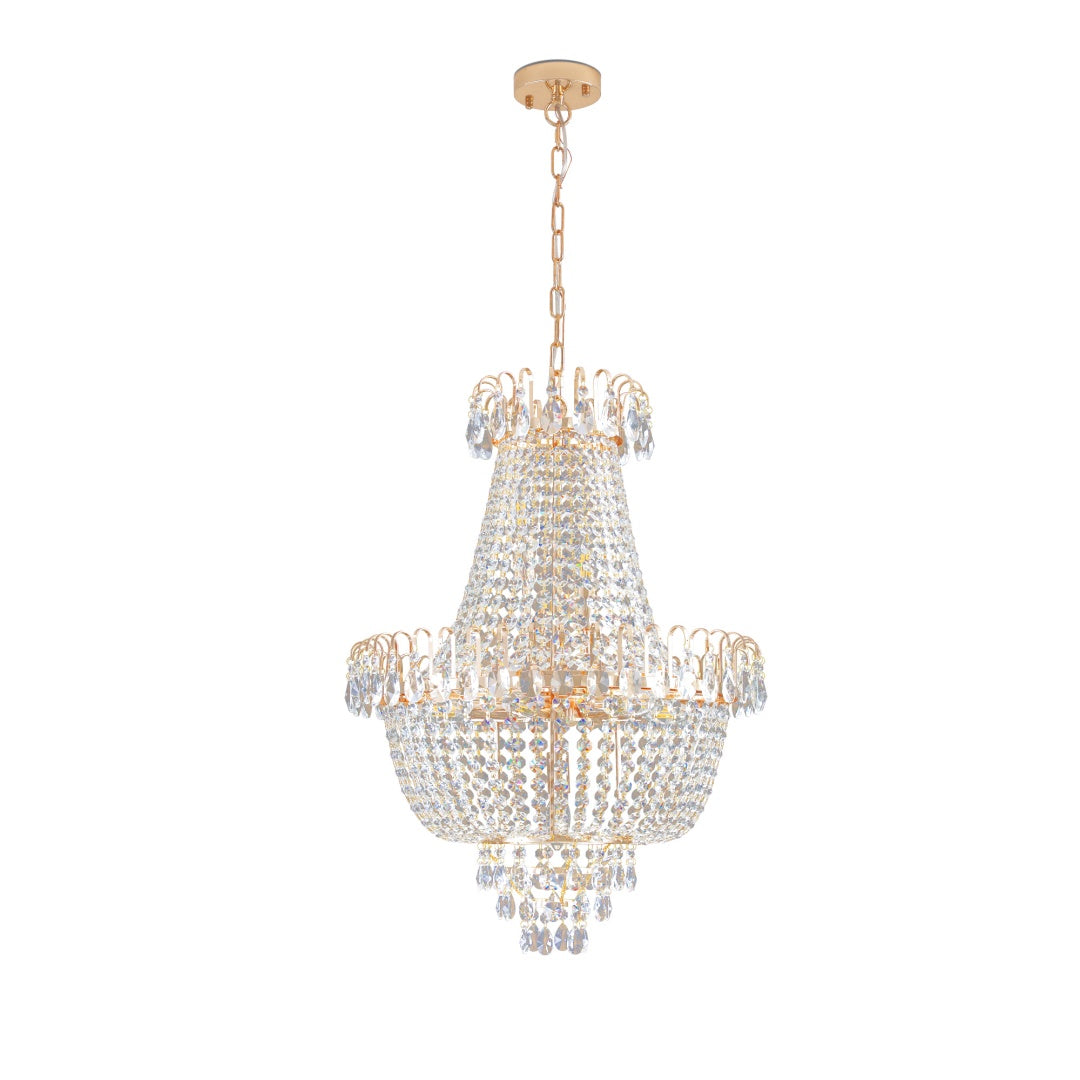 Same As W1340P143189  Gold Crystal Chandeliers,Large Contemporary Luxury Ceiling Lighting For Living Room Dining Room Bedroom Hallway   Without Bulb