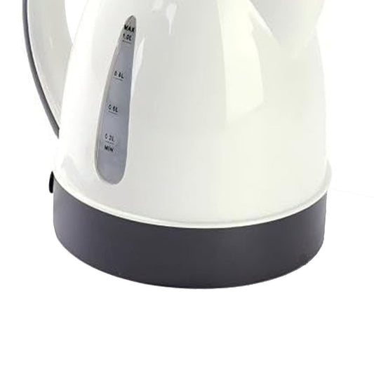 150W Portable Car Electric Kettle 10 0 0ml Truck Heated Water Tea Coffee Kettle Auto Shut Off For Road Trip Beige