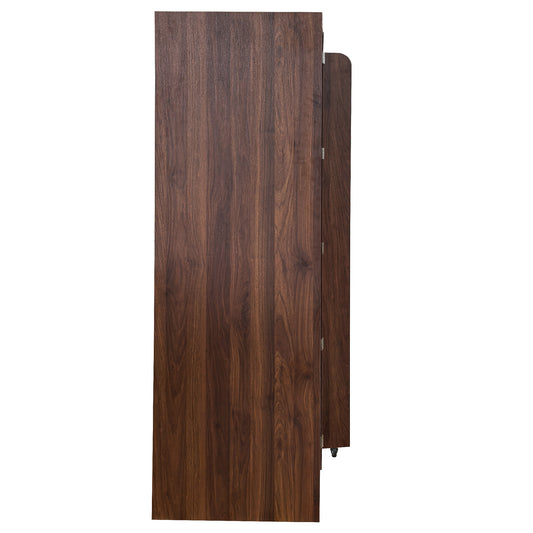 Kitchen Pantry Cabinet, BrownFreestanding Buffet Cupboards Sideboard With Doors & Shelves, Kitchen Pantry Storage Cabinet For Kitchen, Living Room And Dinning Room