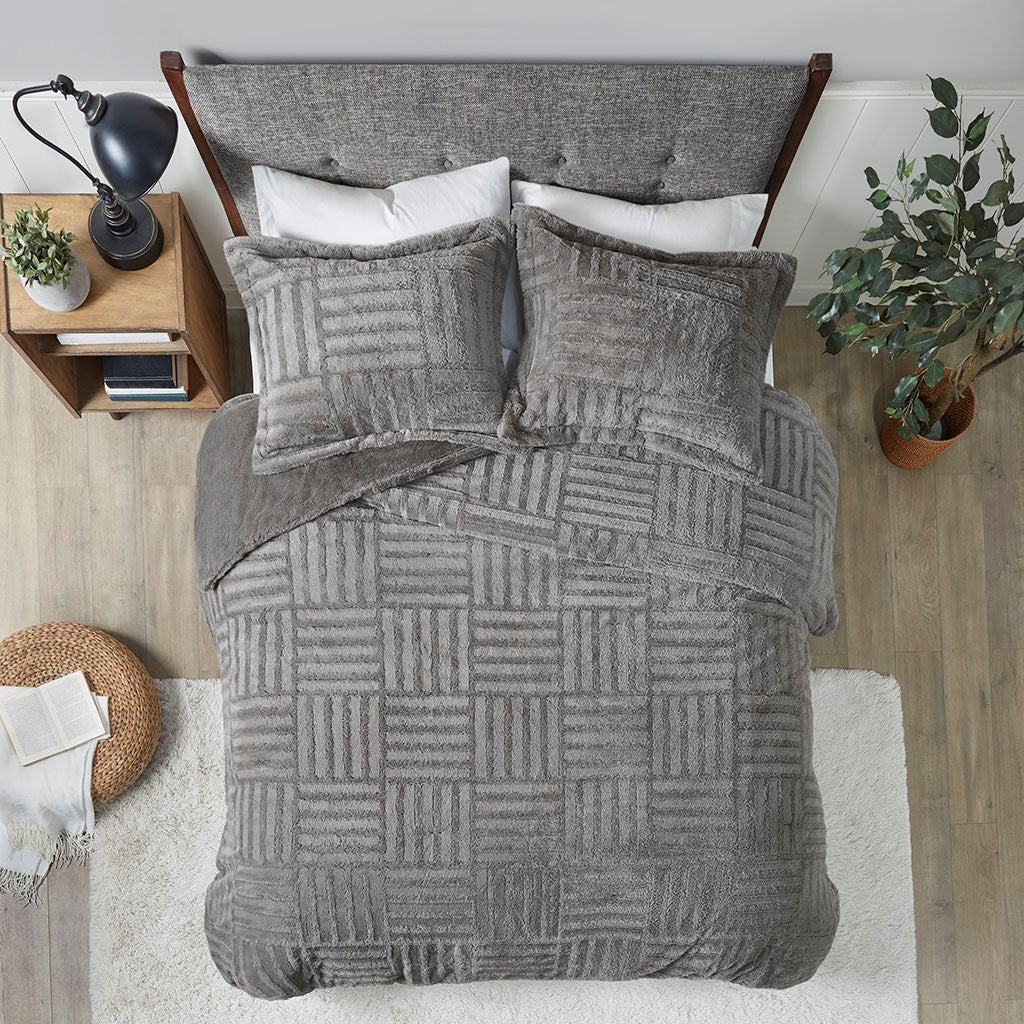 Full Queen Fur Down Comforter Mini Set
